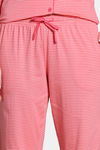 Zivame The Weekender Knit Cotton Pyjama Set - Desert Floweral — thumbnail 6